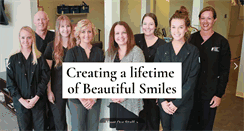 Desktop Screenshot of pollardfamilydentistry.com